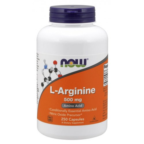 NOW Foods L-Arginine - 500mg  - 250 caps