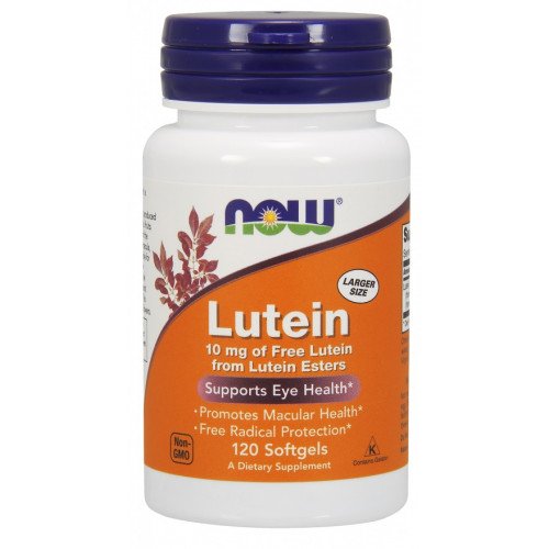 NOW Foods Lutein - 10mg  - 120 softgels