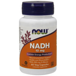 NOW Foods NADH, 10mg  - 60 vcaps