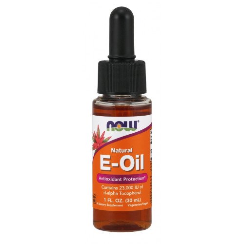 NOW Foods Vitamin E-Oil, Natural Liquid  - 30 ml.