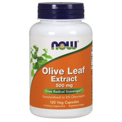 NOW Foods Olive Leaf Extract - 500mg  - 120 vcaps