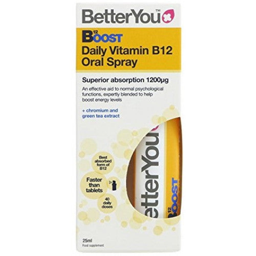 BetterYou Boost B12 Oral Spray  - 25 ml.