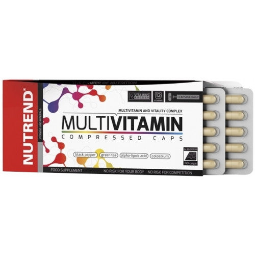 Nutrend MultiVitamin Compressed Caps  - 60 caps