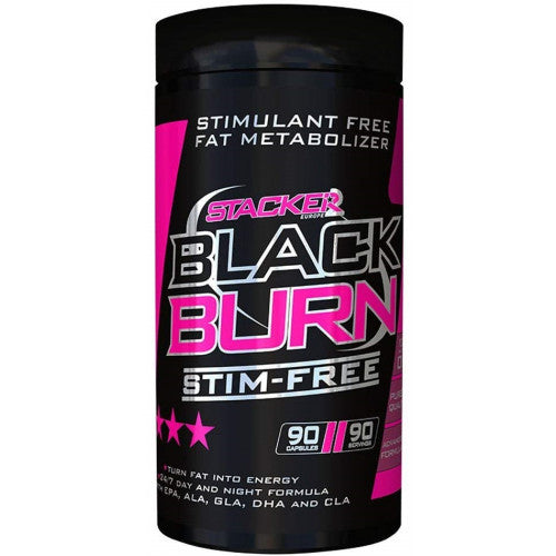 Stacker2 Europe Black Burn STIM-Free  - 90 caps