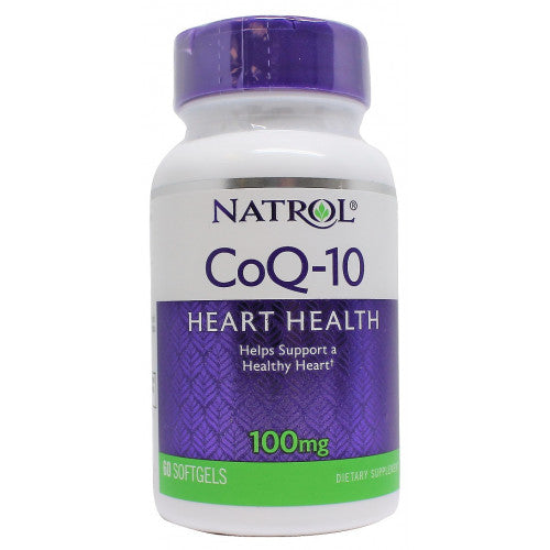 Natrol CoQ-10, 100mg  - 60 softgels