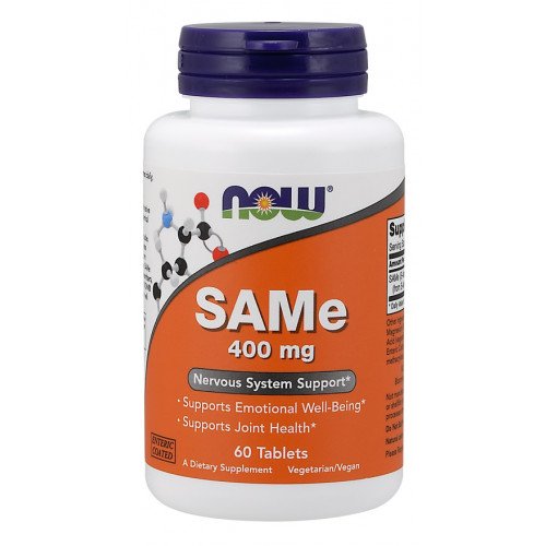 NOW Foods SAMe - 400mg  - 60 tablets