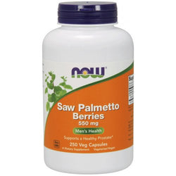 NOW Foods Saw Palmetto Berries - 550mg  - 250 vcaps