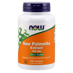 NOW Foods Saw Palmetto Extract - 160mg  - 240 softgels