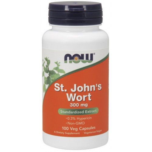 NOW Foods St. John's Wort - 300mg  - 100 vcaps