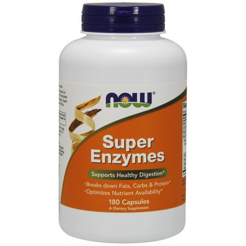 NOW Foods Super Enzymes - Super Enzymes  - 180 caps