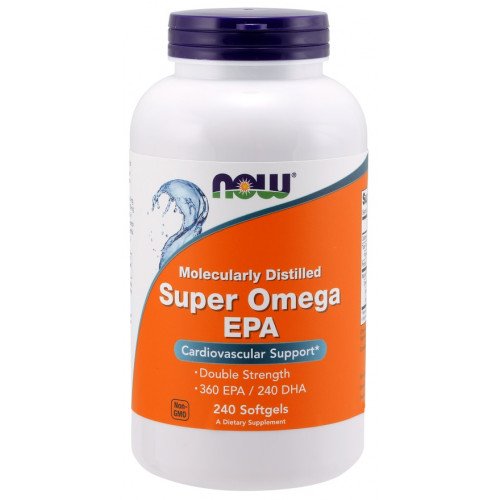 NOW Foods Super Omega EPA Molecularly Distilled  - 240 softgels