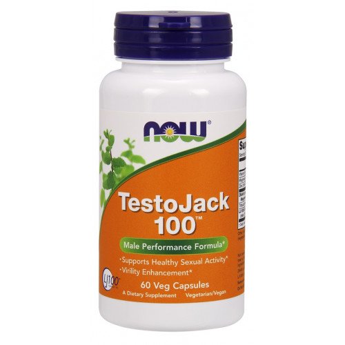 NOW Foods TestoJack 100  - 60 vcaps