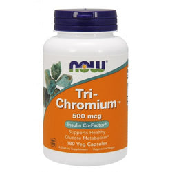 NOW Foods Tri-Chromium - 500mcg  - 180 vcaps