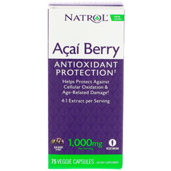 Natrol Acai Berry, 1000mg  - 75 vcaps