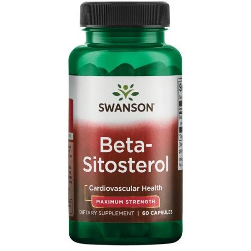 Swanson Beta-Sitosterol, Maximum Strength  - 60 caps