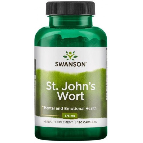 Swanson St. John's Wort - 375mg  - 120 caps