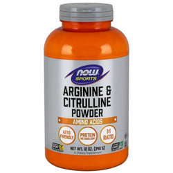 NOW Foods Arginine & Citrulline  - 340 grams