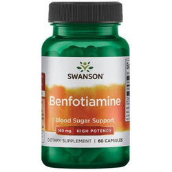 Swanson Benfotiamine, 160mg  - 60 caps