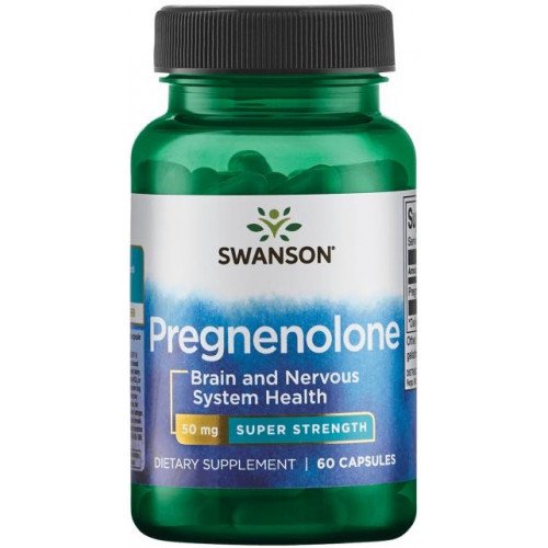 Swanson Pregnenolone - 50mg Super-Strength  - 60 caps