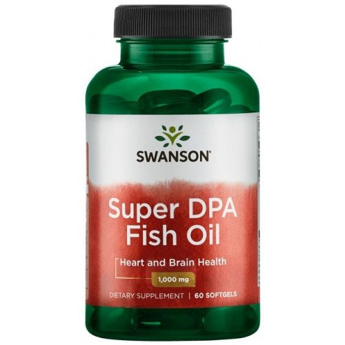 Swanson Super DPA Fish Oil  - 60 softgels