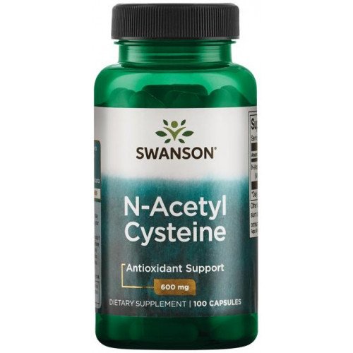 Swanson N-Acetyl Cysteine, 600mg  - 100 caps