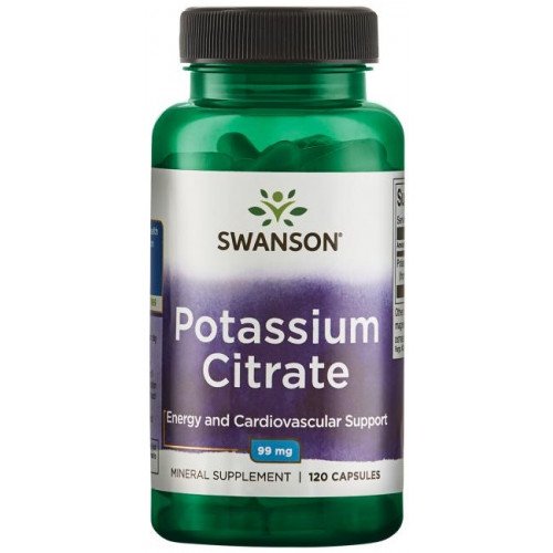 Swanson Potassium Citrate, 99mg  - 120 caps