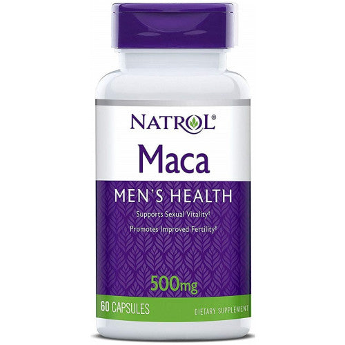 Natrol Maca, 500mg  - 60 caps