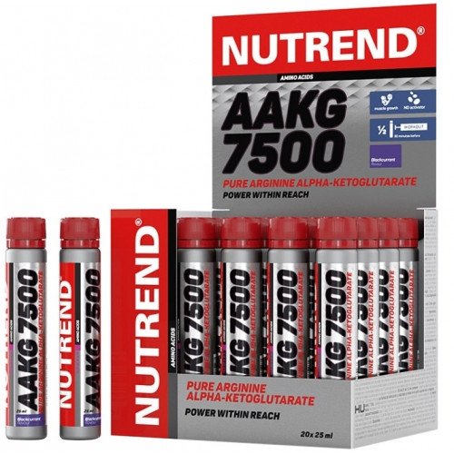 Nutrend AAKG 7500, Blackcurrant  - 20 x 25 ml.