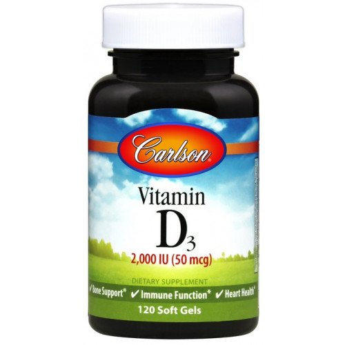 Carlson Labs Vitamin D3 - 2000 IU  - 120 softgels