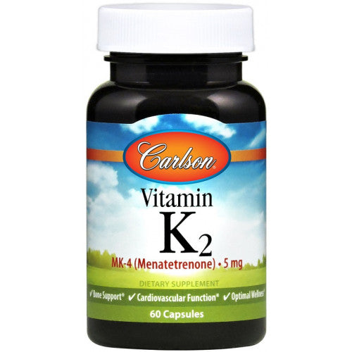 Carlson Labs Vitamin K2 MK-4 - 5mg  - 60 caps