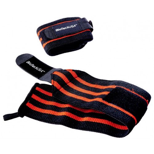 BioTechUSA Accessories Bedford 8 Wrist Wrap, Black Red  - 35cm