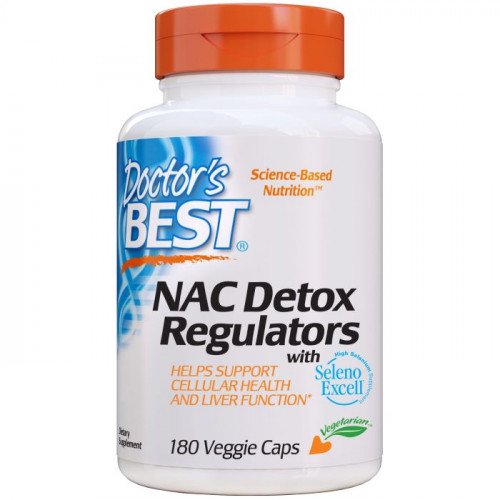 Doctor's Best NAC Detox Regulators  - 180 vcaps