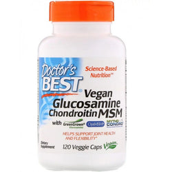 Doctor's Best Vegan Glucosamine & Chondroitin & MSM  - 120 vcaps