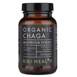 KIKI Health Chaga Extract, 380mg  - 60 vcaps