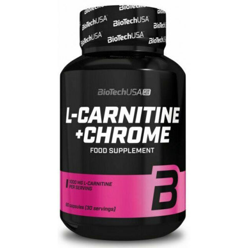 BioTechUSA L-Carnitine + Chrome  - 60 caps