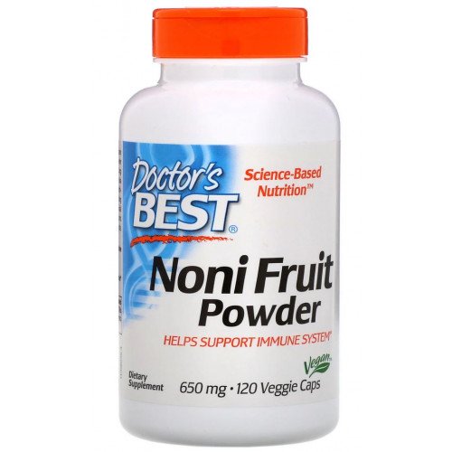 Doctor's Best Noni Fruit Powder, 650mg  - 120 vcaps