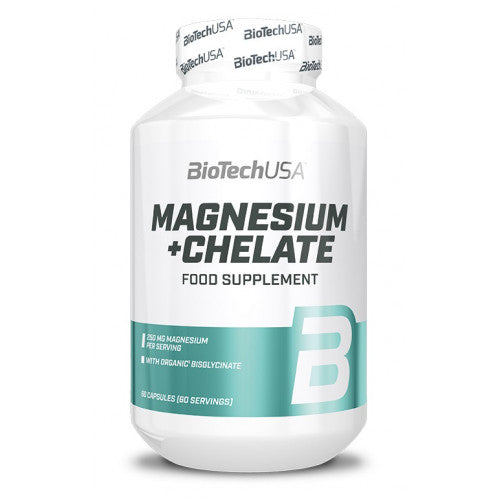 BioTechUSA Magnesium + Chelate  - 60 caps