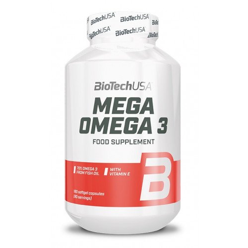 BioTechUSA Mega Omega 3  - 180 caps
