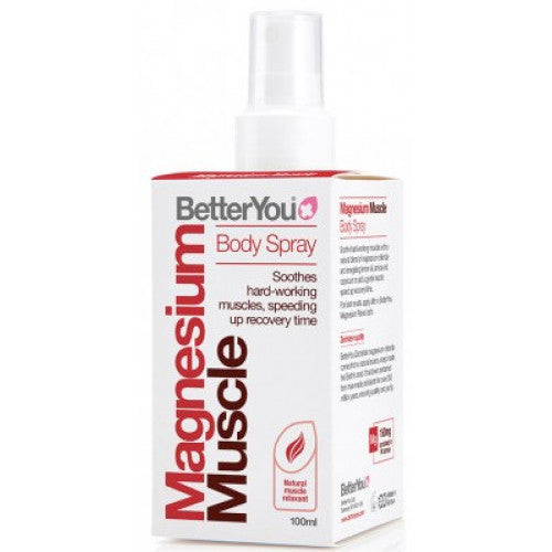 BetterYou Magnesium Muscle Body Spray  - 100 ml.