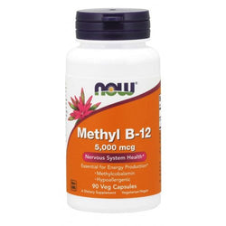 NOW Foods Methyl B-12 - 5000mcg  - 90 vcaps