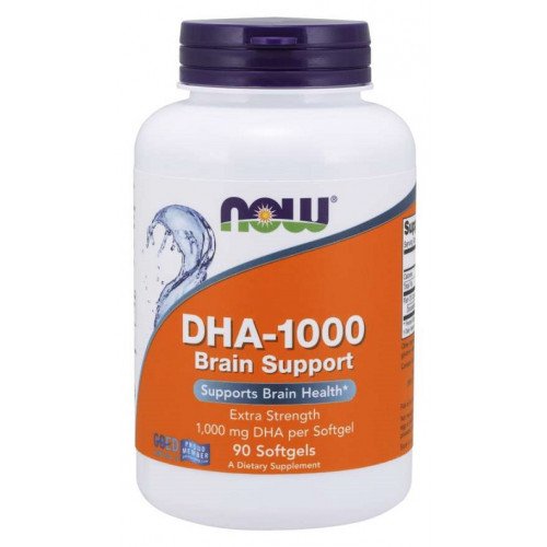 NOW Foods DHA-1000 Brain Support  - 90 softgels