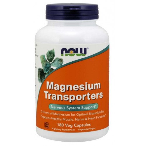 NOW Foods Magnesium Transporters  - 180 vcaps