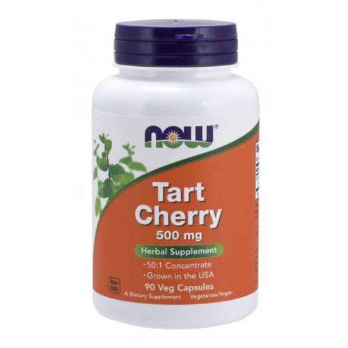 NOW Foods Tart Cherry, 500mg  - 90 vcaps