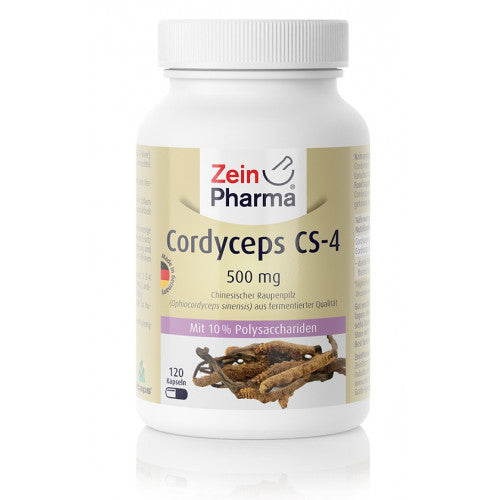 Zein Pharma Cordyceps CS-4, 500mg  - 120 caps