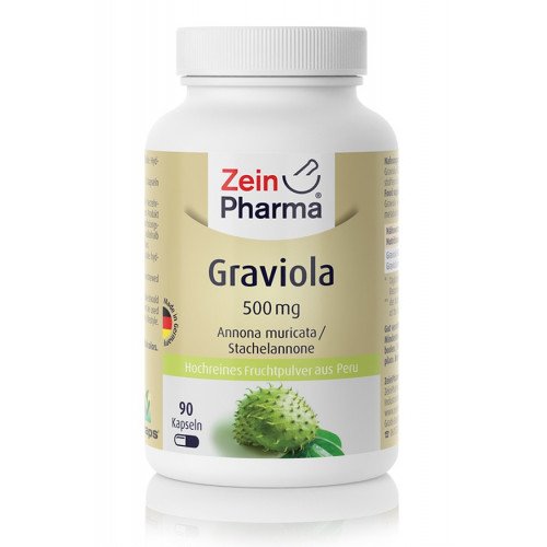 Zein Pharma Graviola, 500mg  - 90 caps