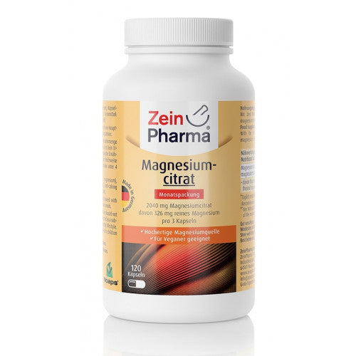 Zein Pharma Magnesium Citrate, 680mg  - 120 caps