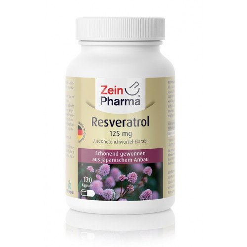 Zein Pharma Resveratrol, 125mg  - 120 caps