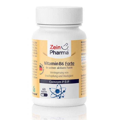 Zein Pharma Vitamin B6 (P-5-P), 40mg  - 60 caps