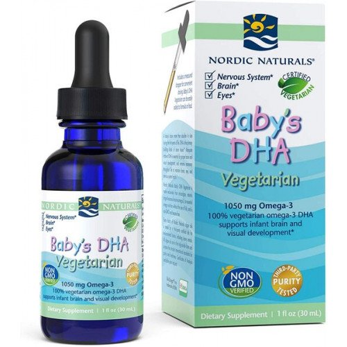 Nordic Naturals Baby's DHA Vegetarian, 1050mg  - 30 ml.