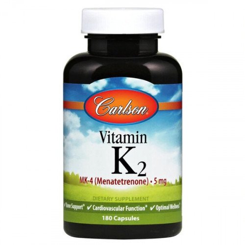 Carlson Labs Vitamin K2 MK-4 - 5mg  - 180 caps